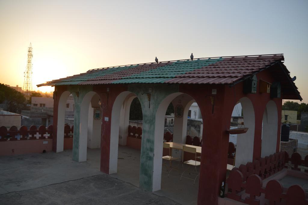 Chandra Niwas Guest House Bikaner Eksteriør billede