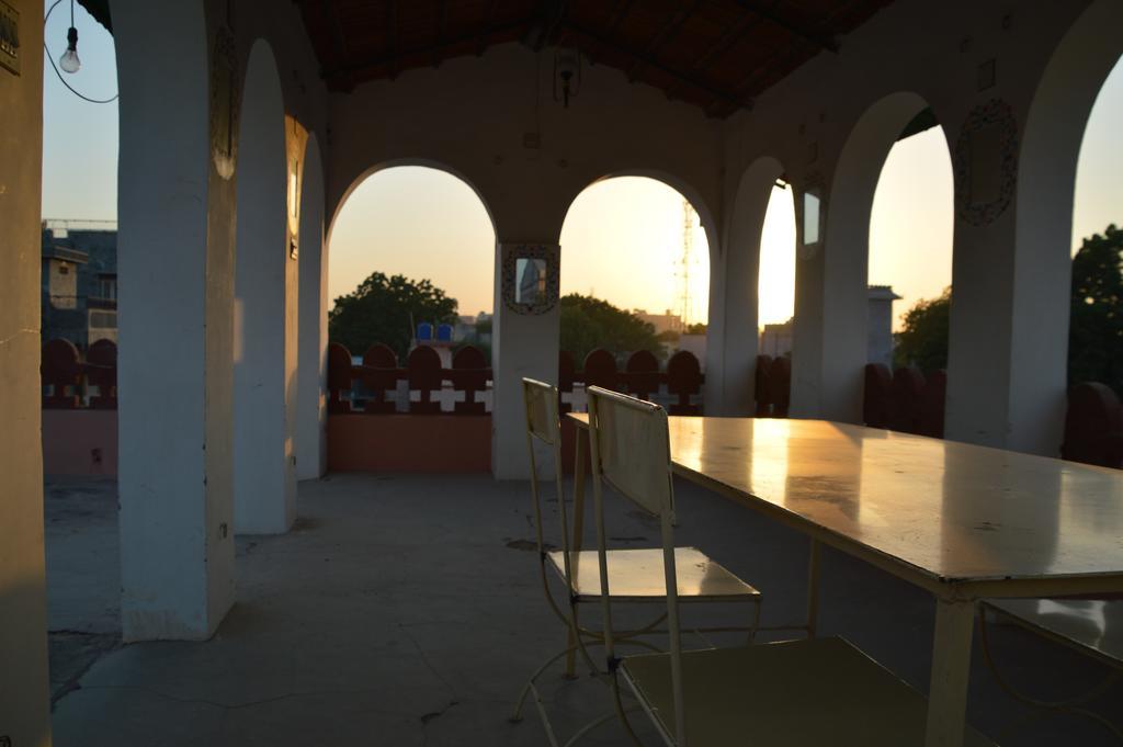 Chandra Niwas Guest House Bikaner Eksteriør billede